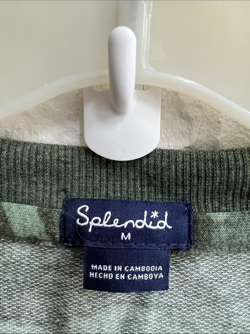 SPLENDID Olive Green Camo Sweatshirt and Jogger Sweatpants Long sleeve Crew neck - Picture 9 of 15